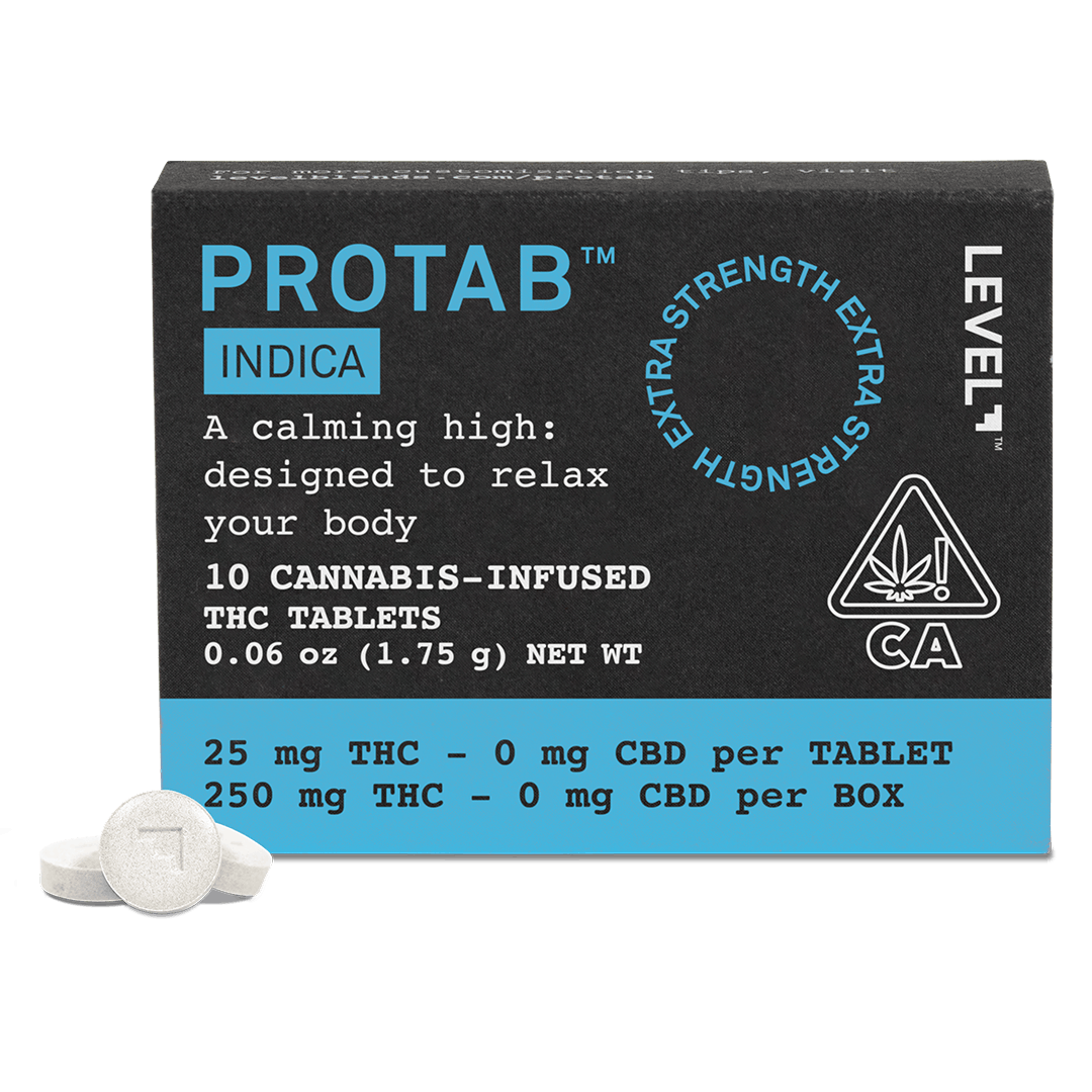 Photograph of product: LEVEL - Oui'd Protab 10pk - 250mg