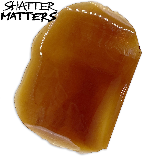 Photograph of product: Purist Shatter Matters |  Honey Banana Shatter | 1G