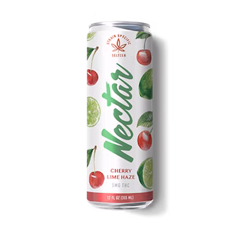 Photograph of product: Cherry Lime Haze Seltzer | 5mg