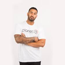 Photograph of product: Planet 13 Basic White Tee XL