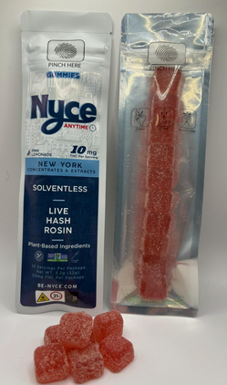 Photograph of product: Nyce: Pink Lemonade Anytime Gummies