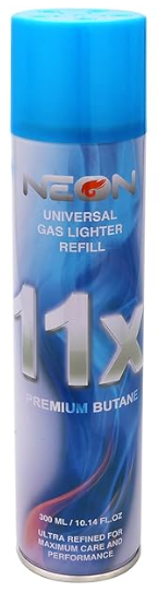 Photograph of product: Neon - 11x Premium Butane 300ml