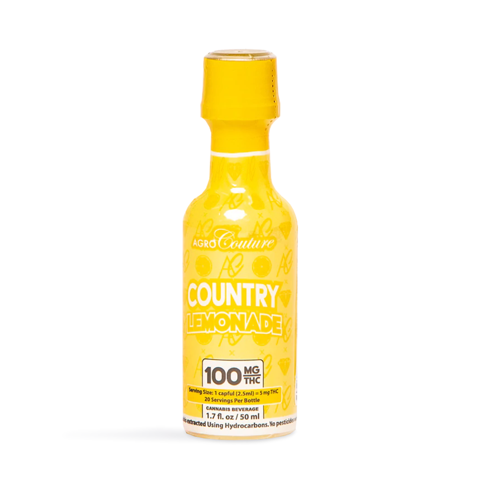 Photograph of product: Agro Couture - Country Lemonade Sugar Free - 100mg Liquid Edible - 1.7oz