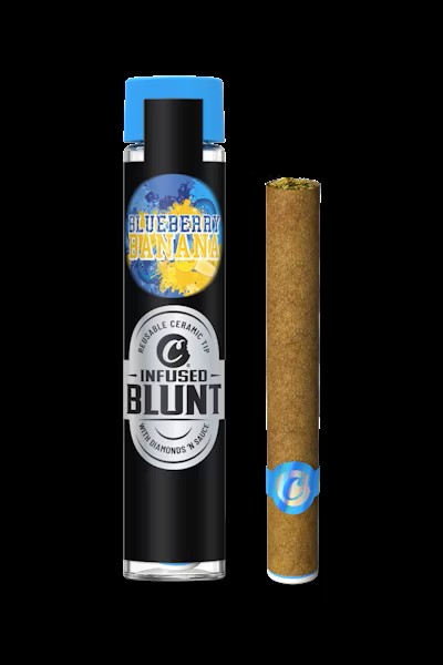 Photograph of product: Cookies Blueberry Banana Indoor Infused Blunt 1.5g