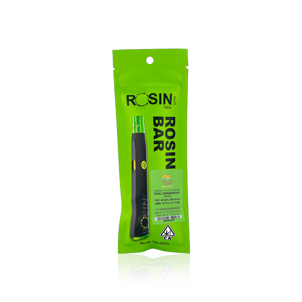 Photograph of product: ROSIN TECH - All In One - Yellow Zushi - Rosin Bar - 1G