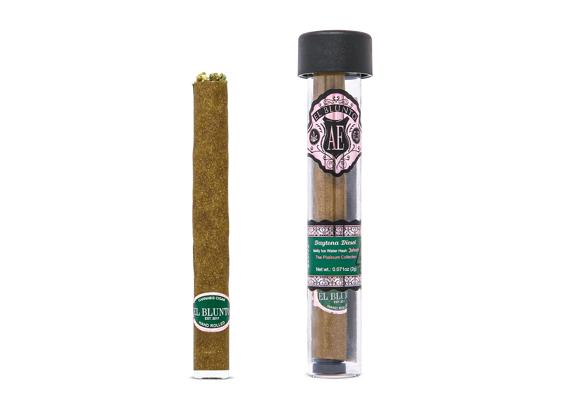 Photograph of product: Daytona Diesel Pre-Roll | au chocolat Infused | 2g