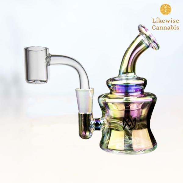 Photograph of product: IRIDESCENT JAMMER MINI DAB RIG