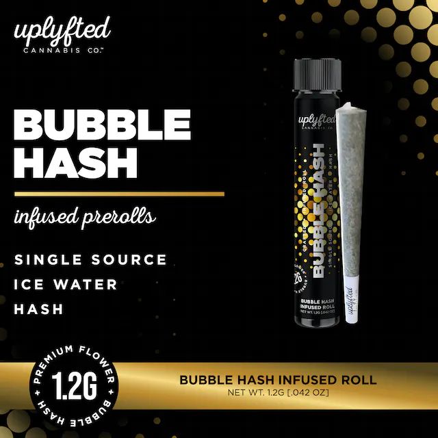 Photograph of product: UPLYFTED | ICC | Infused Preroll | Sherbanger x Banaconda