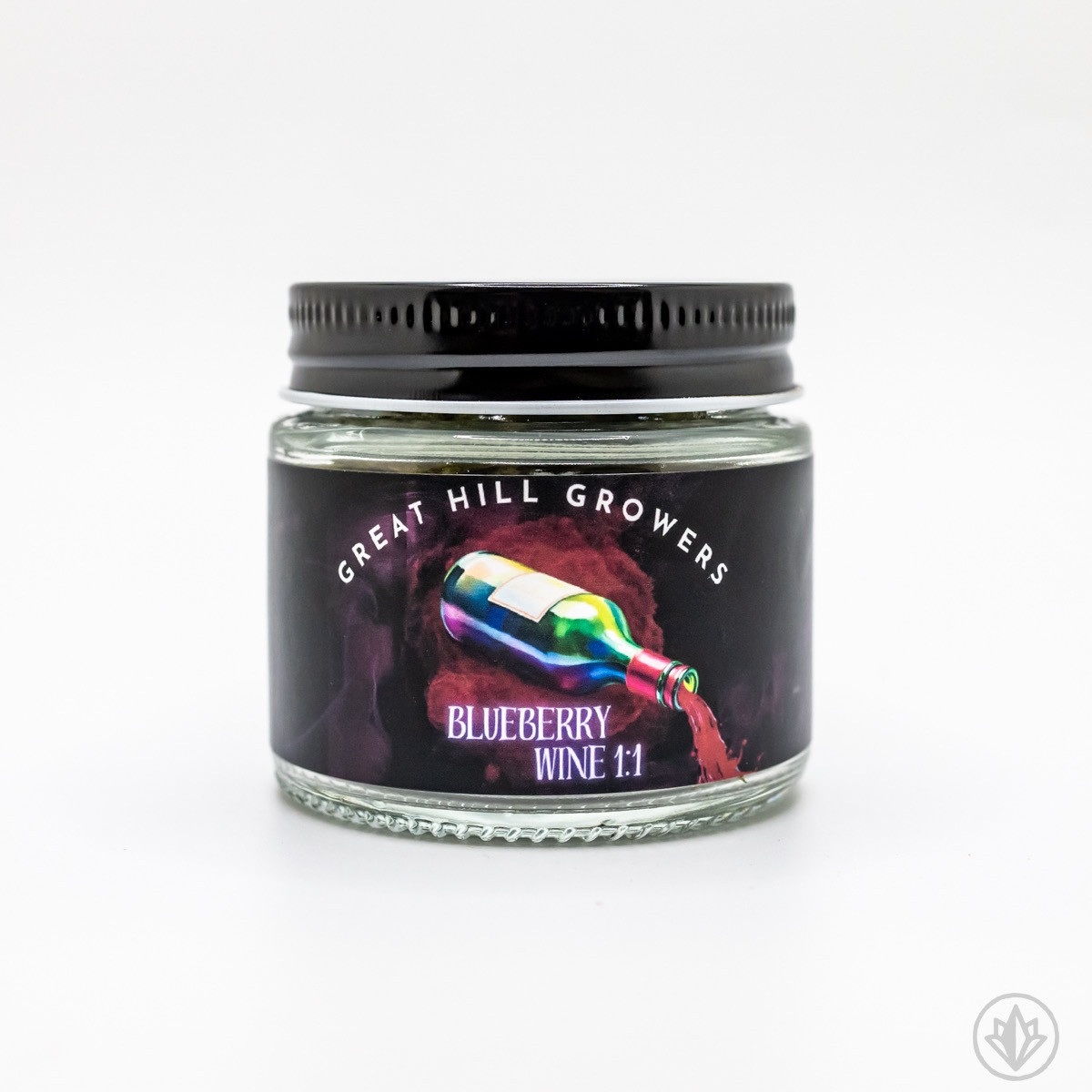 Photograph of product: Blueberry Wine (1:1 TH-oui:CBD) - 3.5g