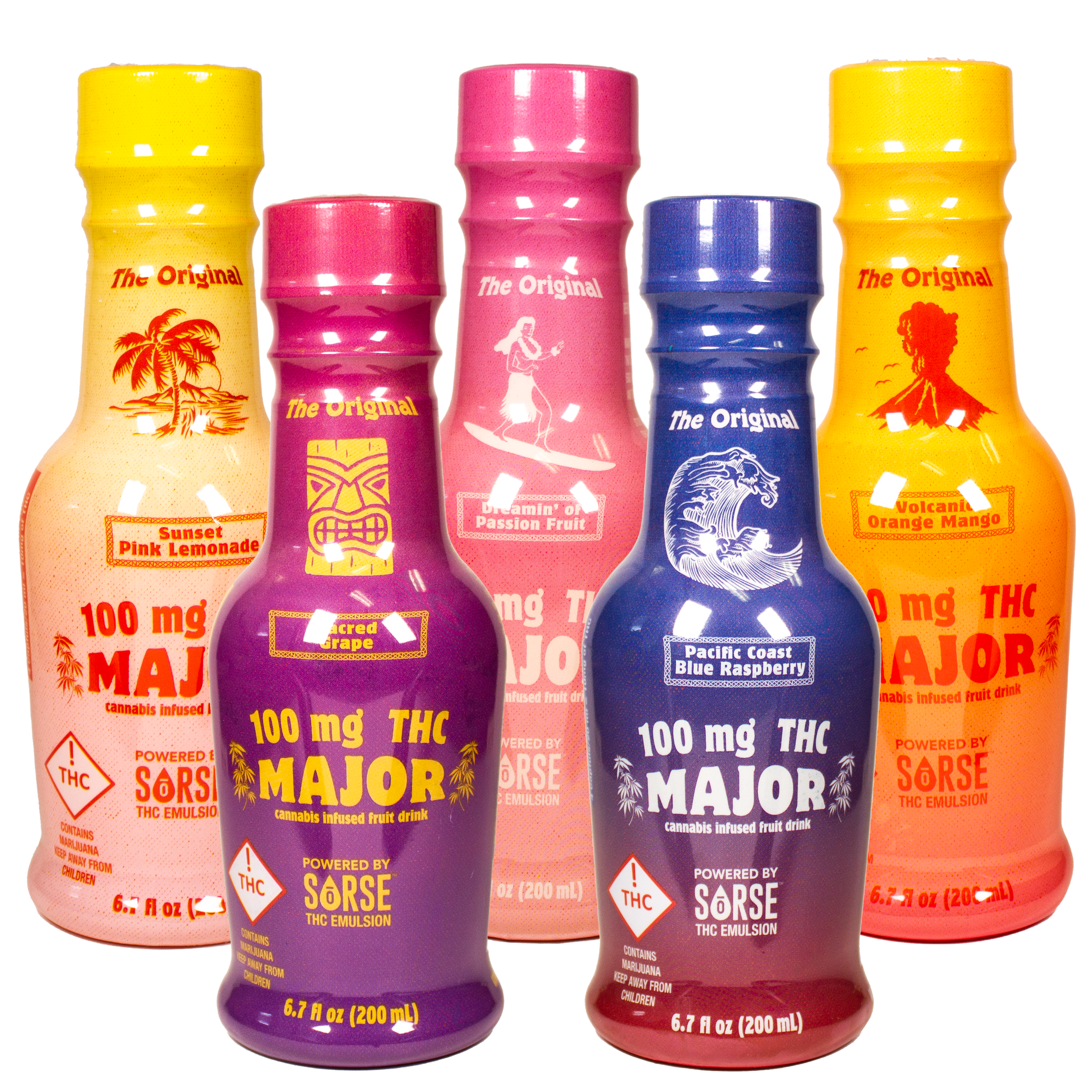 Photograph of product: Passion Fruit Major Beverage-100mg-Loves