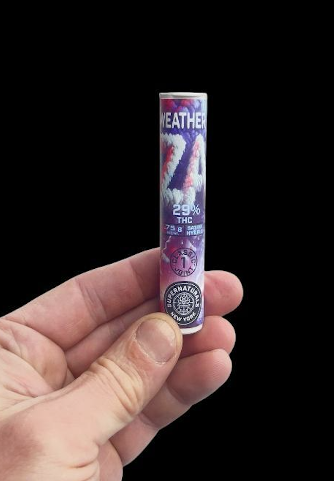 Photograph of product: Supernaturals | Weather Za | Pre-Roll | .75g