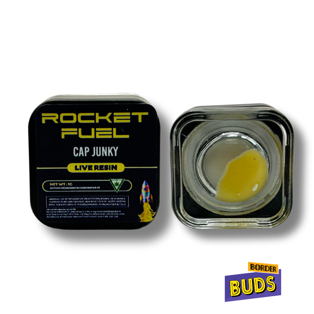 Photograph of product: Cap Junky | Rocket Fuel | 1g | Live Resin