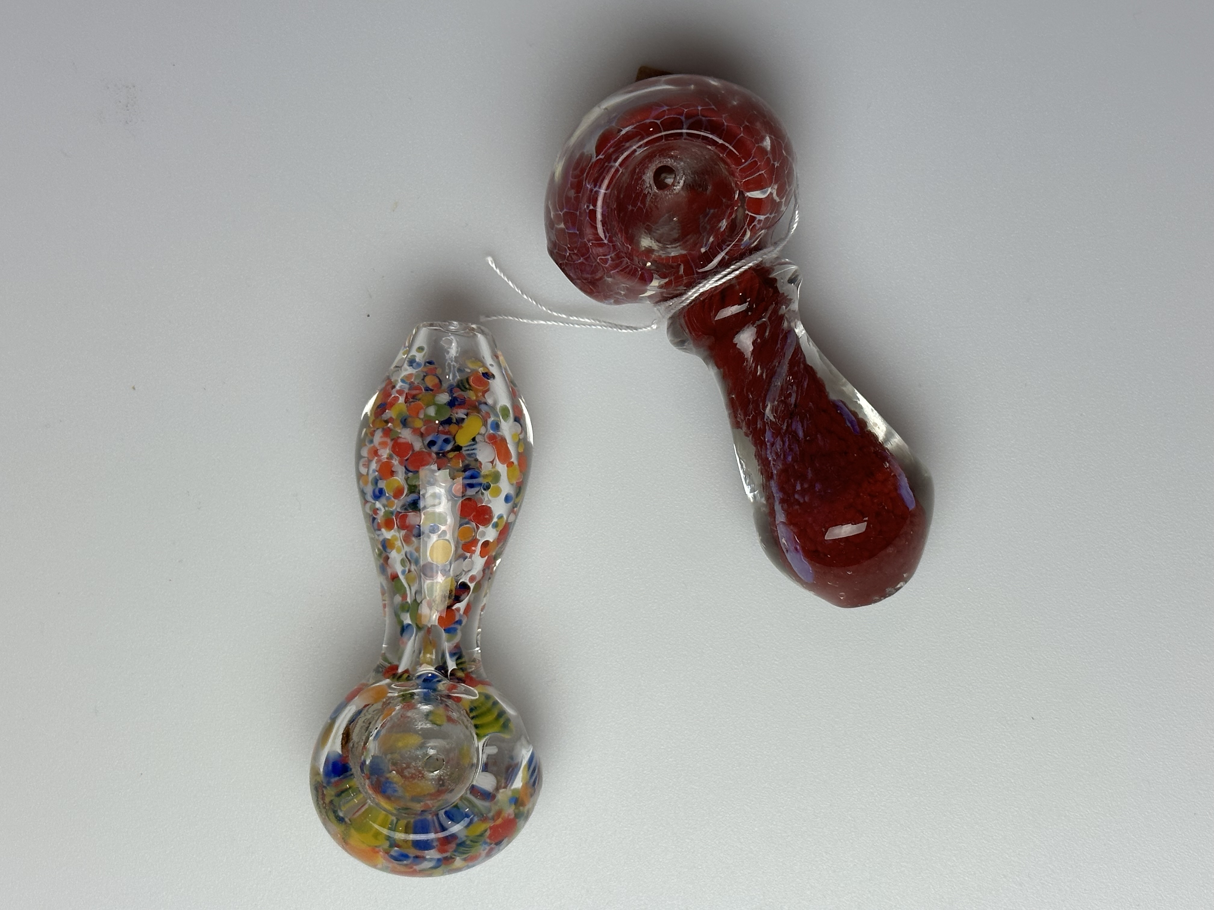 Photograph of product: Bowl  3.5" Glass Pipe Assorted