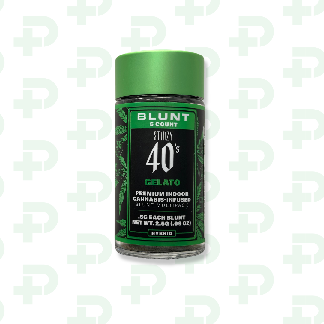 Photograph of product: Stiiizy 5 Pack Blunts - Hybrid - Gelato