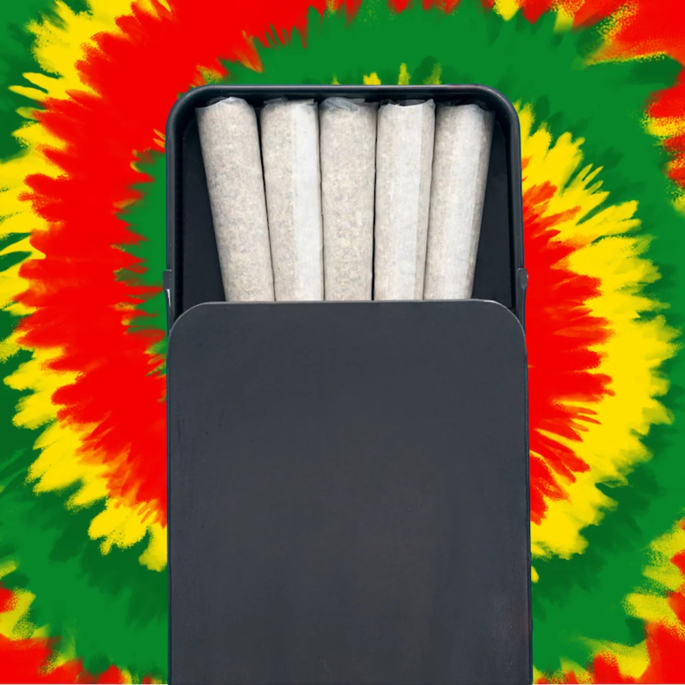 Photograph of product: Bailey's Buds | Blue Dream Sour Jack Pre-roll 0.5g | 5pk