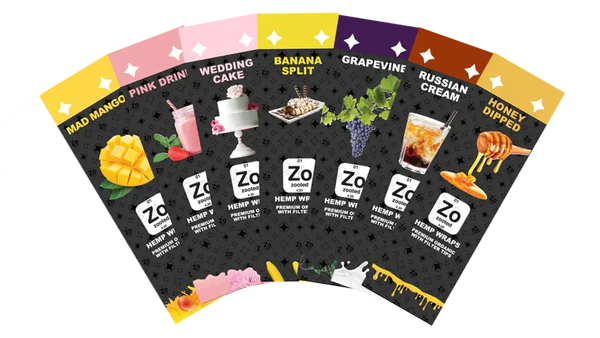 Photograph of product: ZOOTED WEDDING CAKE HEMP WRAP