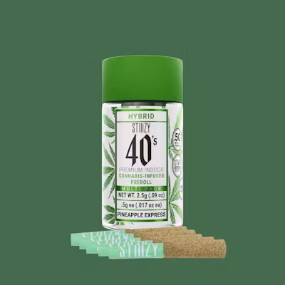 Photograph of product: ICC | Infused Preroll Pack | Blunts | Watermelon Z | 5x0.5gg