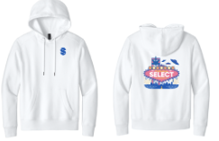 Photograph of product: Nevada White XL Sweatshirt