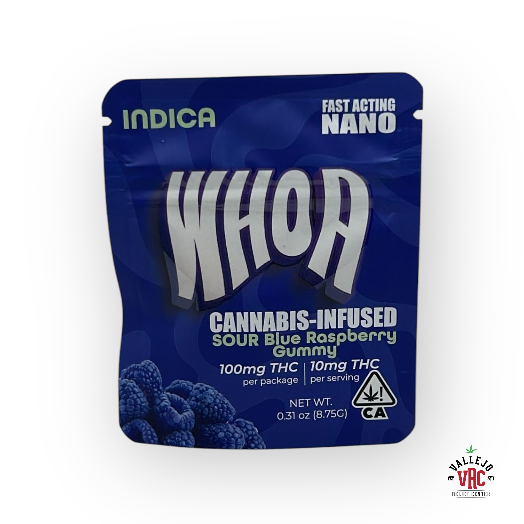 Photograph of Product: SOUR BLUE RASPBERRY GUMMY