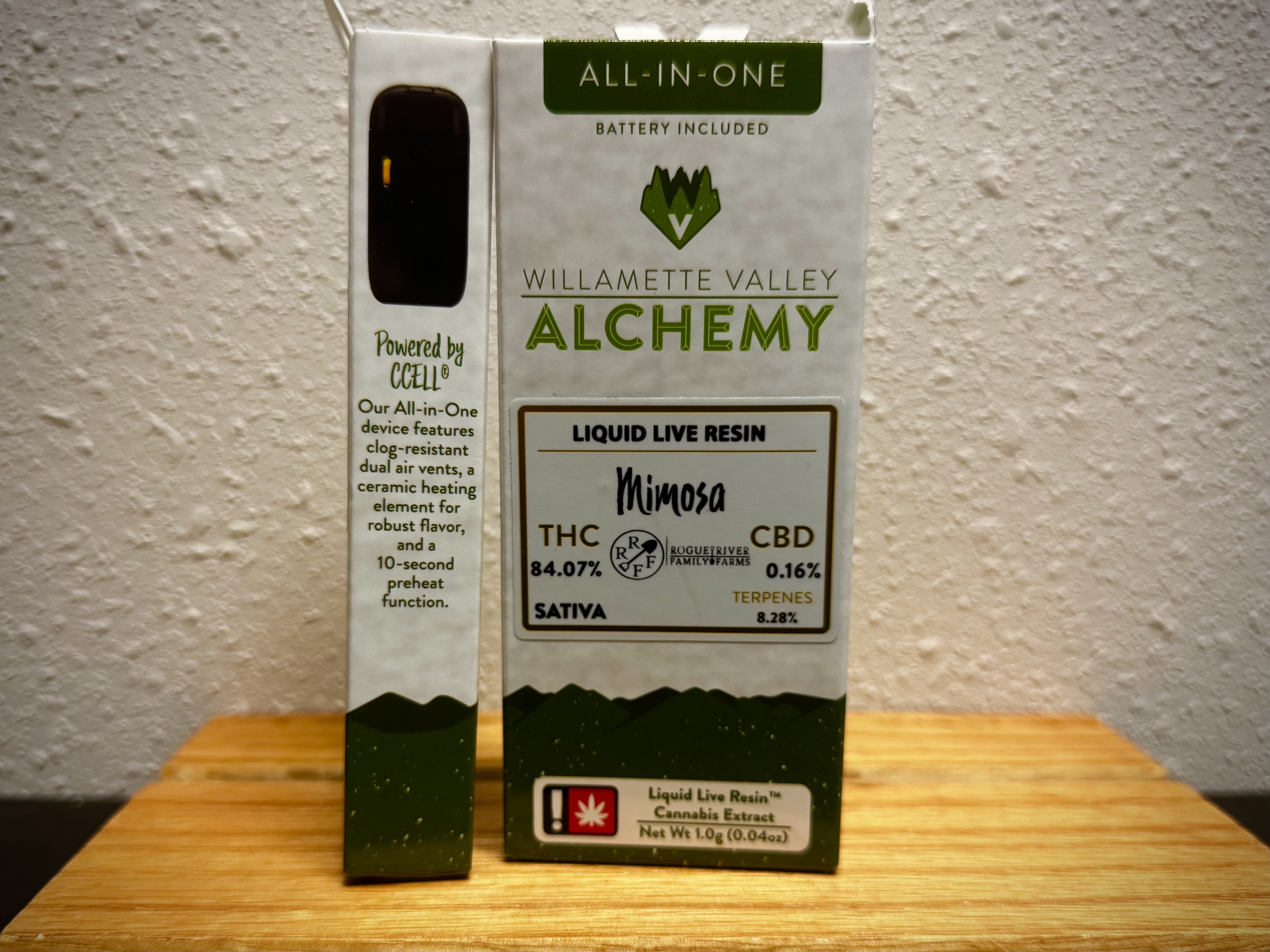 Photograph of product: Mimosa LLR AIO - Willamette Valley Alchemy