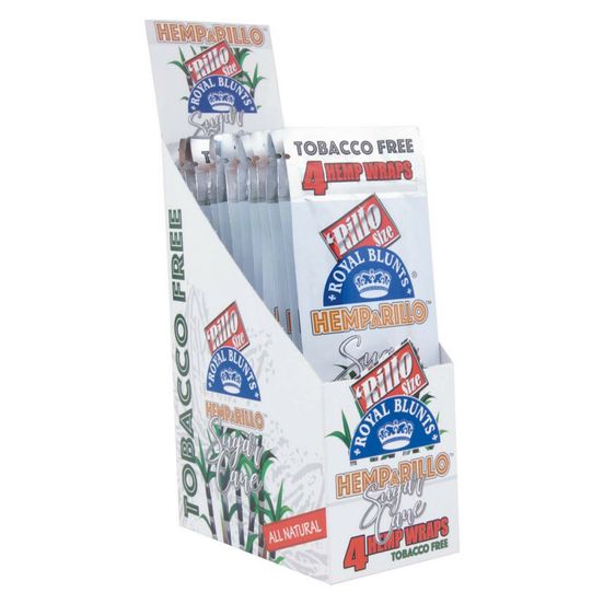 Photograph of product: Y. Royal Blunts 4pk HempaRillo Wrap - Sugar Cane - 