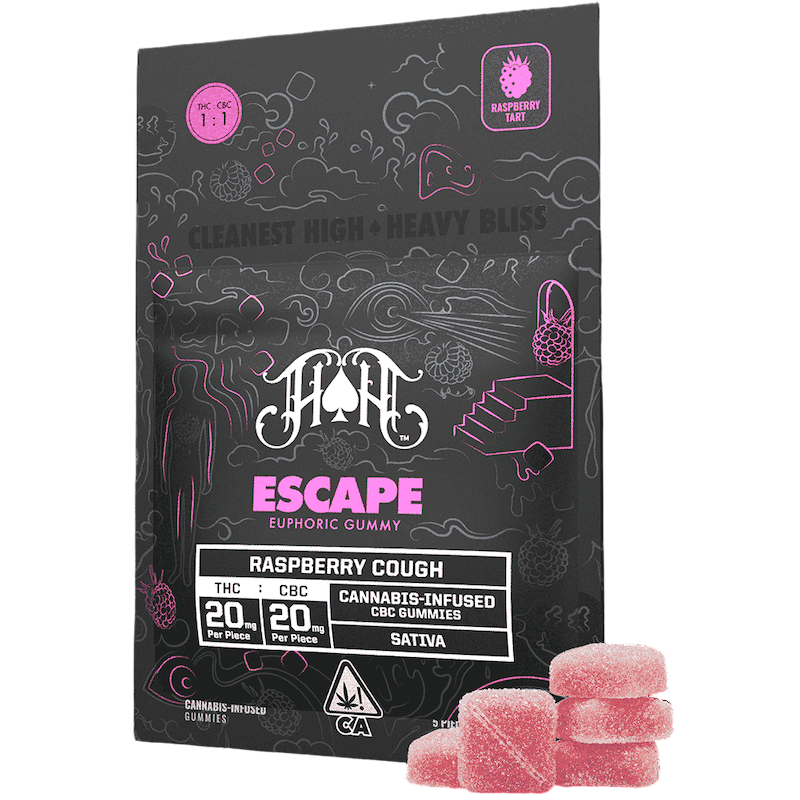 Photograph of product: 1:1 ESCAPE 100MG GUMMIES