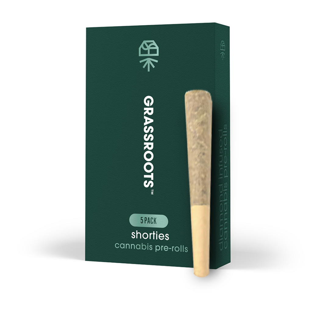 Photograph of Product: Grassroots | Cherry Burger 5pk Prerolls - 2g (0.4g Ea)