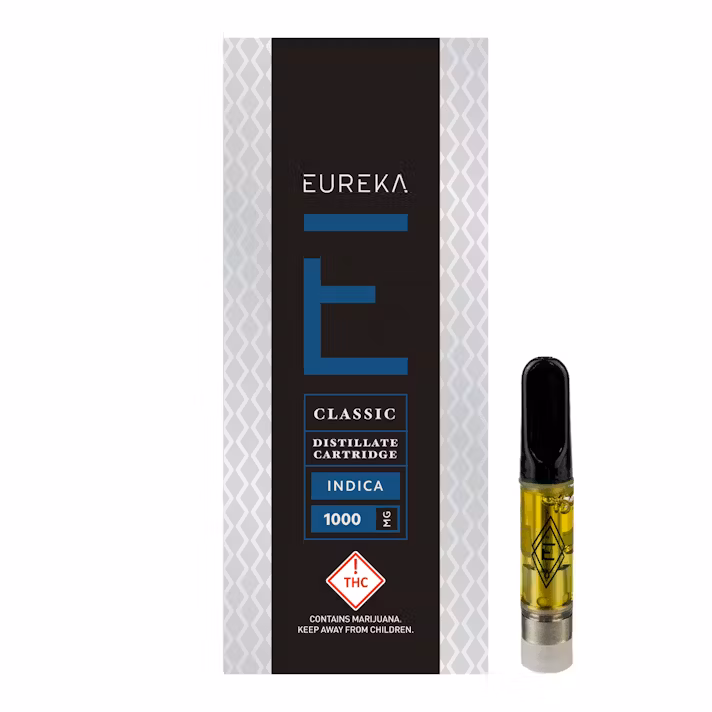 Photograph of product: Eureka | Blackberry Kush | 1g Cartridge