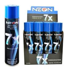Photograph of product: Neon - 7x Butane
