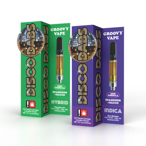 Photograph of product: Disco Dabs - SNOLAND - Live Resin Cartridge - - S