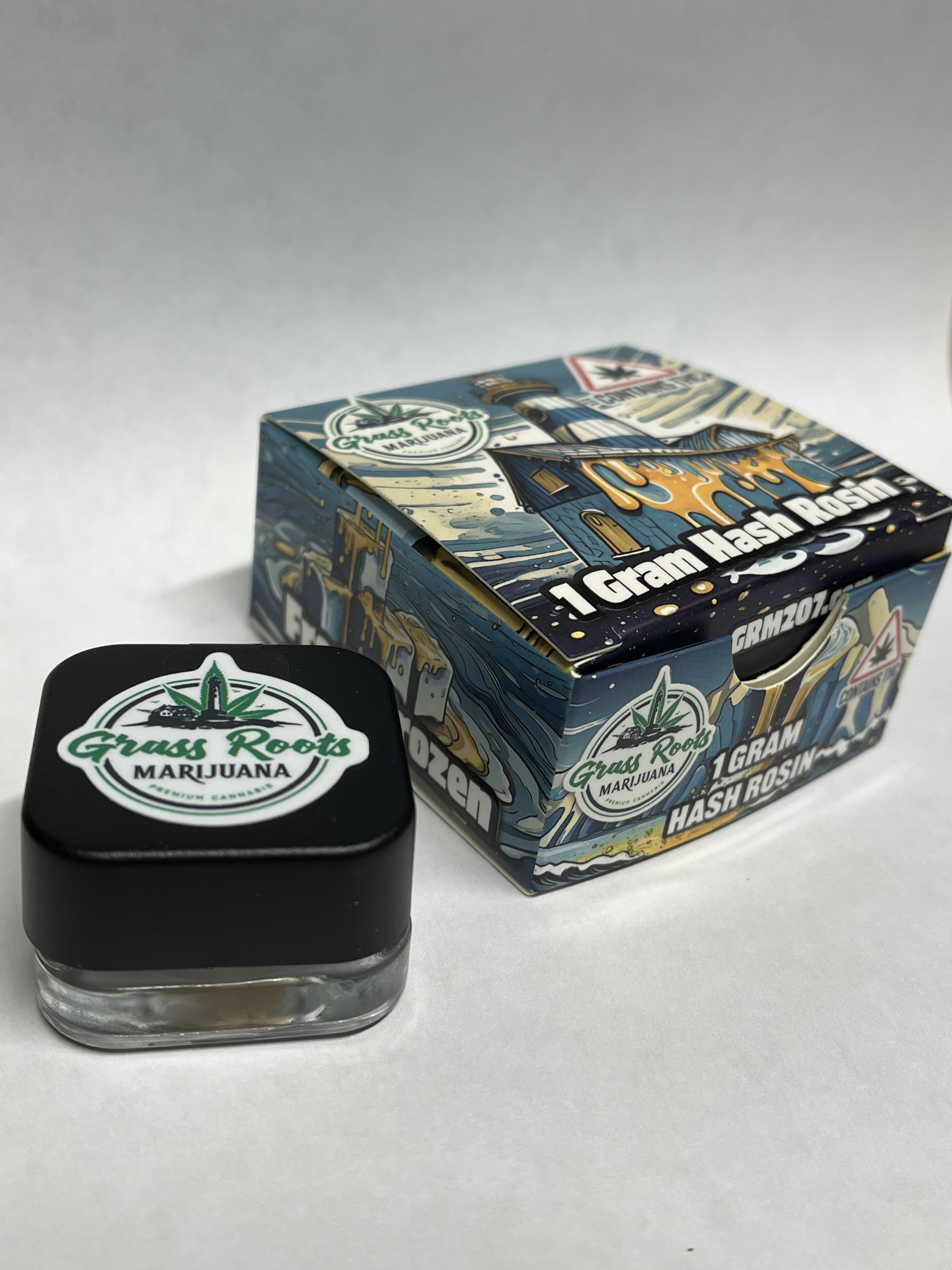 Photograph of product: GRM | Doughnut 'n Cider Live Rosin