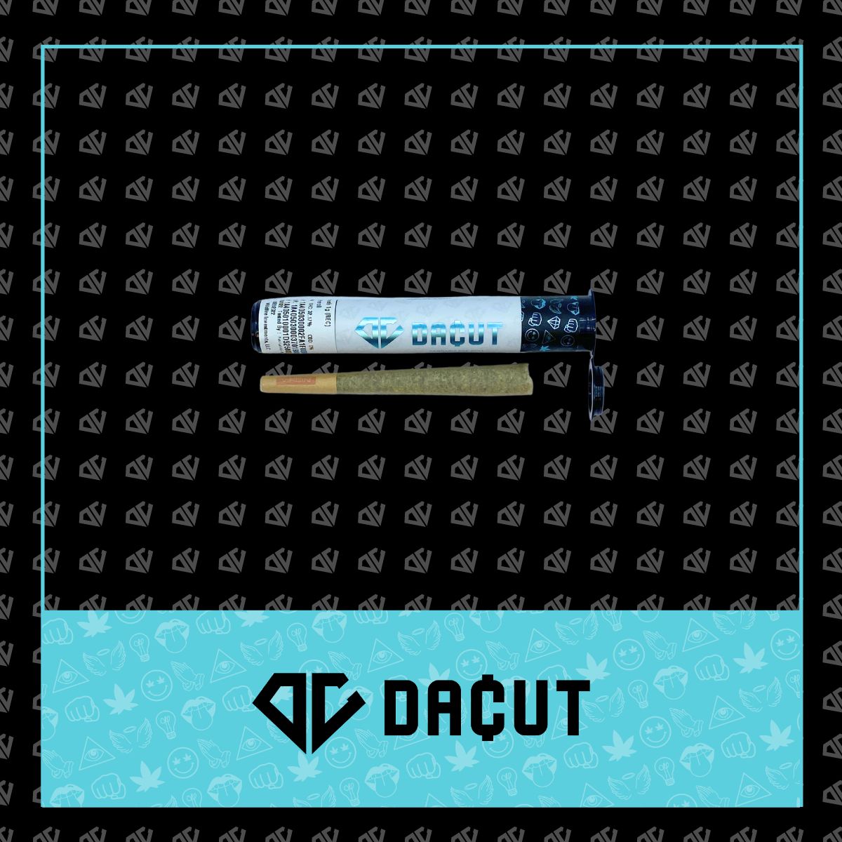 Photograph of product: DACUT Grape Drank Pre-Roll 1g