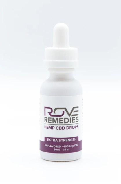 Photograph of product: Rove Remedies Extra Strength Hemp CBD Tincture