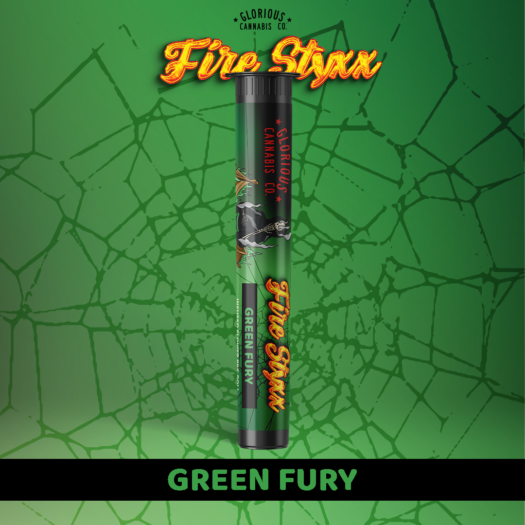 Photograph of product: Green Fury Infused Preroll