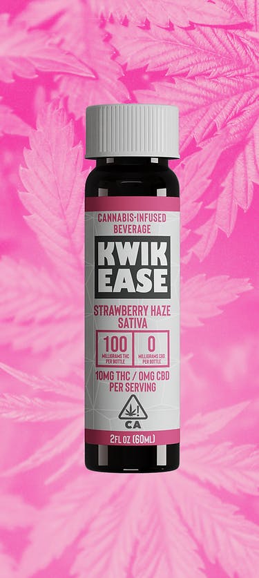 Photograph of product: STRAWBERRY HAZE | Oui'd | 100MG