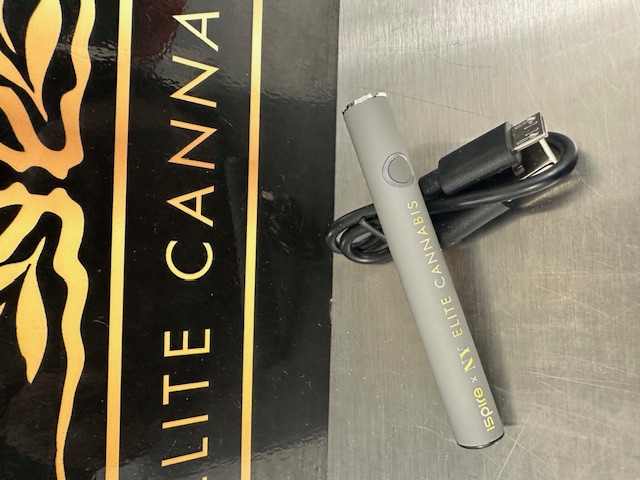 Photograph of product: Ispire | NY Elite Battery | Limited Edition Grey