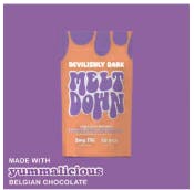 Photograph of Product: Meltdown | Dark Chocolate Bar | 100mg
