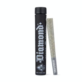 Photograph of product: Luka Magic (S) Diamond INFUSED PREROLL 1g - Heavy Hitters