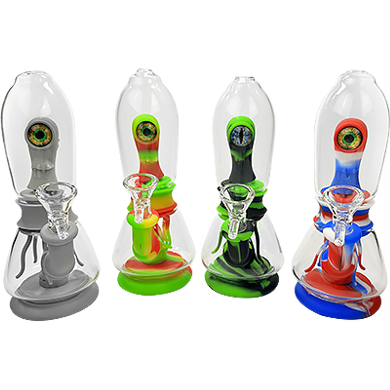 Photograph of product: 7.5" Silicone Cyclops Beaker Rig