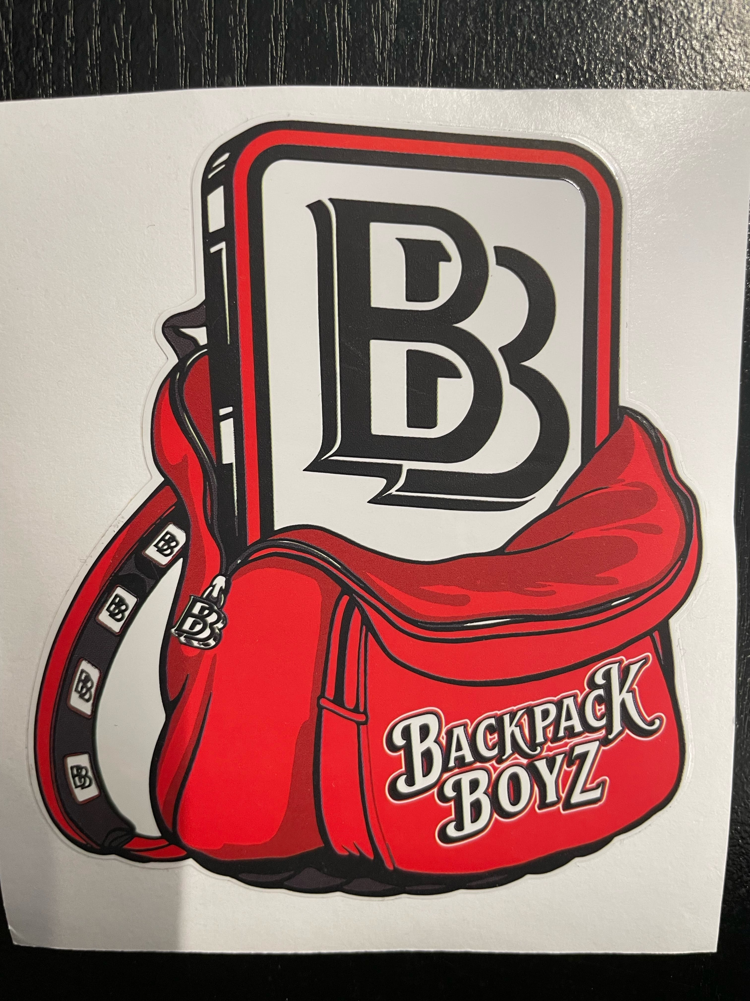 Photograph of product: Backpackboyz Logo | Sticker