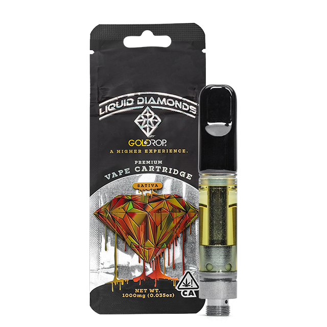 Photograph of product: SUPER LEMON HAZE - LIQUID DIAMONDS 1G