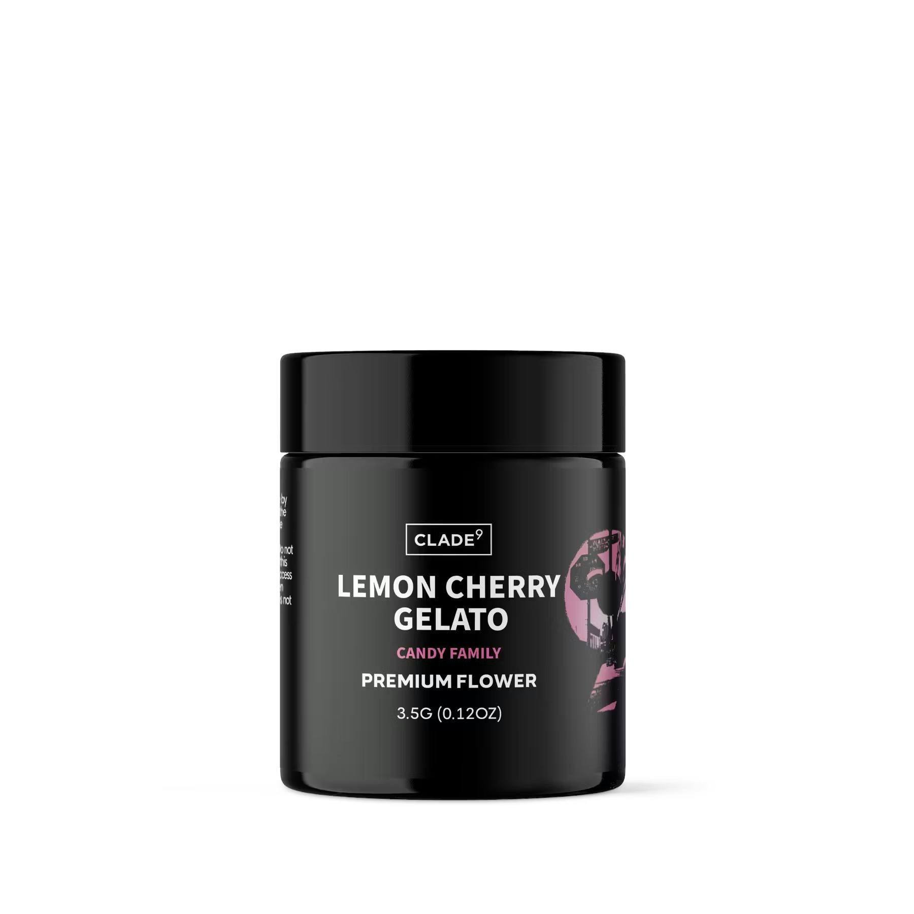 Photograph of product: Clade9 - Lemon Cherry Gelato - Flower - 3.5g