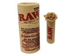 Photograph of product: RAW | Pre-Rolled Tips Rose 1ct