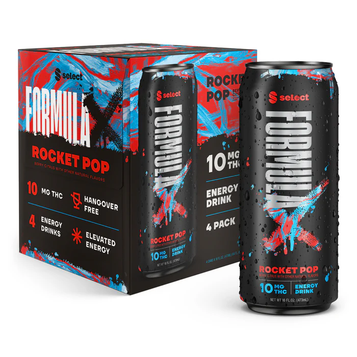 Photograph of product: Rocket Pop FormulaX Beverage (4-Pack)