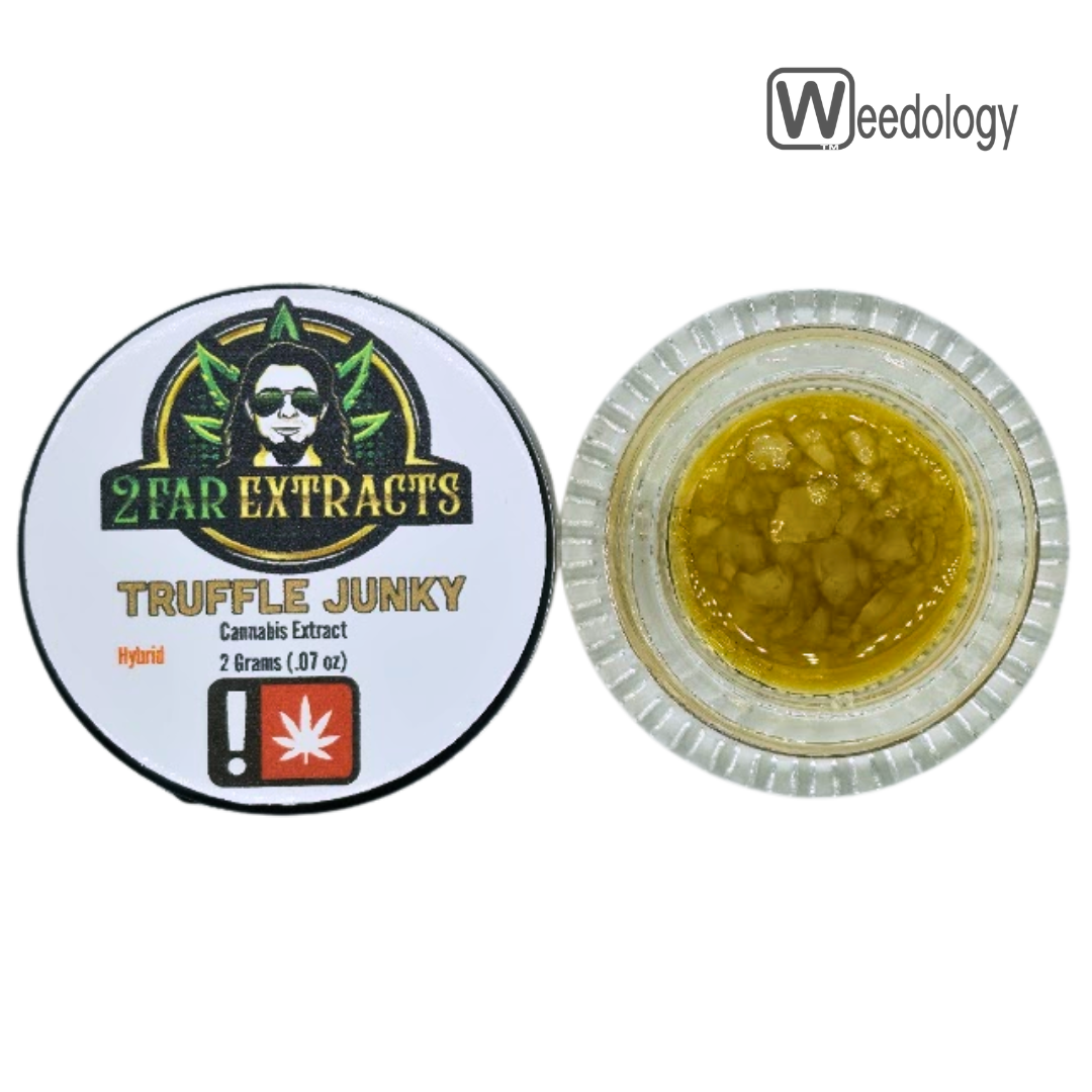 Photograph of product: 2 Far Extracts 2g TRUFFLE JUNKY Rocks & Sauce