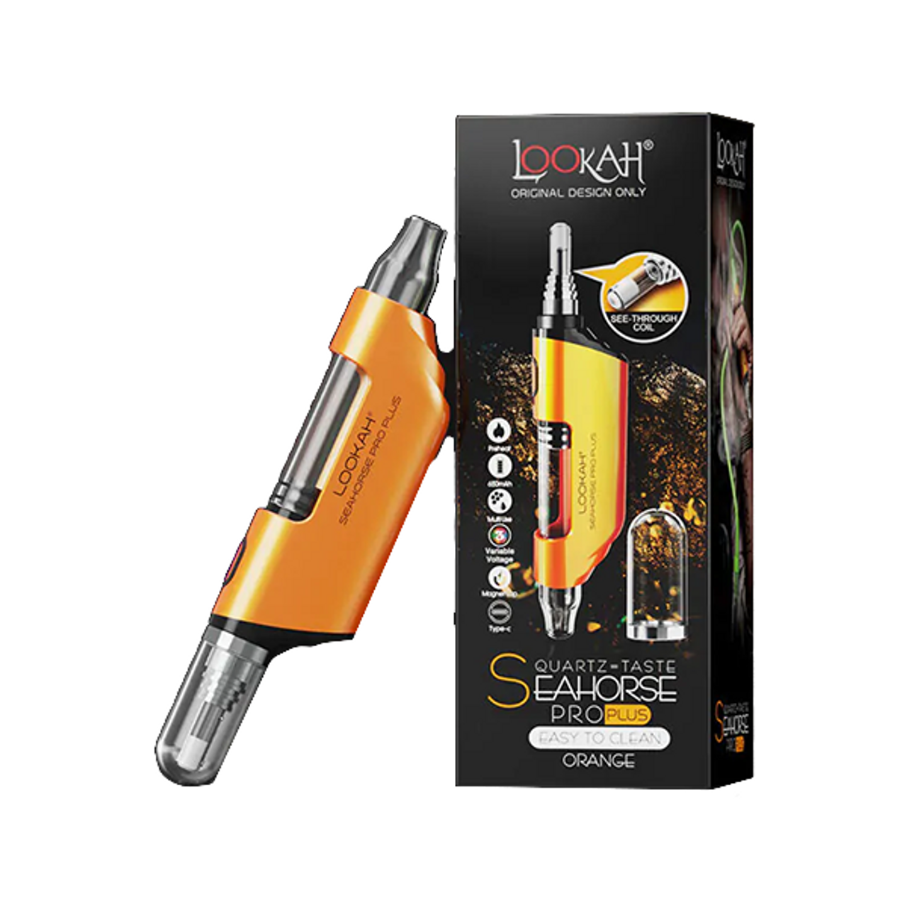 Photograph of product: Lookah Seahorse Pro Plus | Orange