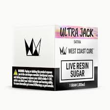 Photograph of product: WEST COAST CURE - WCC LIVE RESIN SUGAR  - ULTRA JACK