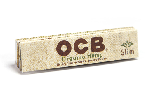 Photograph of product: OCB - Slim Organic Hemp with Tips