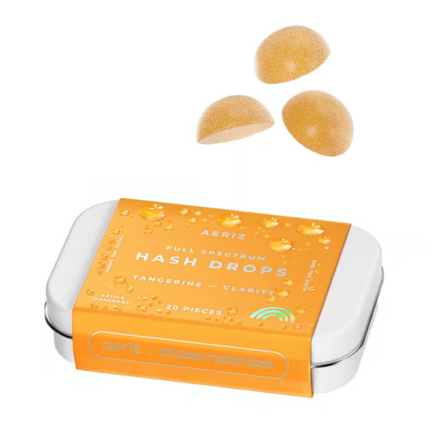 Photograph of product: Aeriz au chocolat Drops Jack Herer Tangerine (S) 100mg