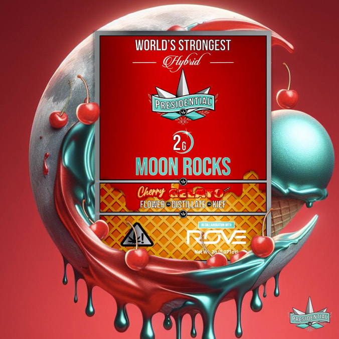 Photograph of product: Presidential x Ball Family Farms - Laura Charles - Moon Rocks - 2g